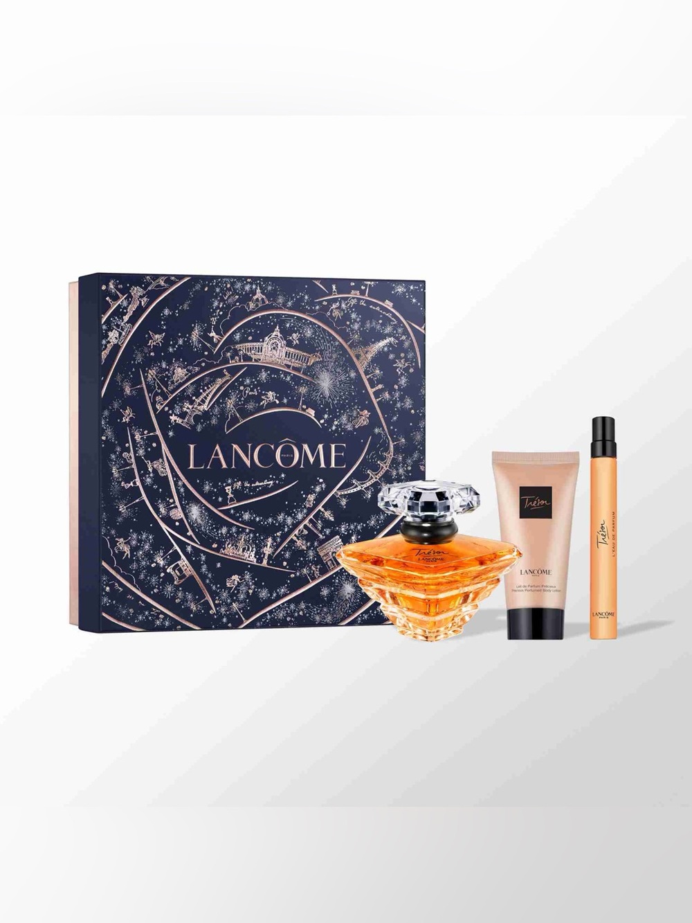 Trésor Eau de Parfum Gift Set – Navy & Peach